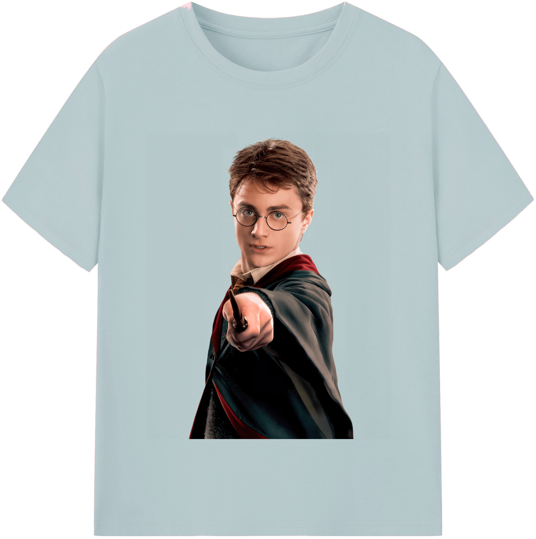 （画像用） Harry Potter ハリー・ポッターシリーズ 綿100％半袖Tシャツ（フロントプリント）